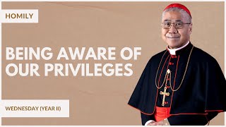 Being Aware Of Our Privileges  William Cardinal Goh Homily  03 Jan 2024 [upl. by Idnas996]