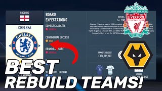 The BEST Teams to Rebuild in FIFA 23 Career Mode [upl. by Monteith]