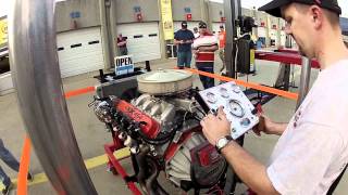 Modern Chevrolets LSX 454 crate engine at Charlotte AutoFair [upl. by Julio]