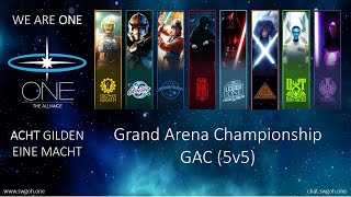 SWGOH  GAC 5v5 BH Team vs QA Team Cleanup Barriss Offee DC9 Only [upl. by Mayeda156]