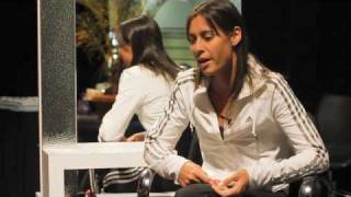 Flavia Pennetta Talks About Life On The WTA Tour [upl. by Ahsap]