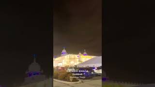 Ontario Khalsa Darbar Gurupurab 2024 trending status waheguru canada viralvideo shorts [upl. by Ollehto905]