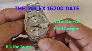 FORGET ABOUT THE OP GO VINTAGE WITH THE ROLEX DATE 15200 [upl. by Ssor]