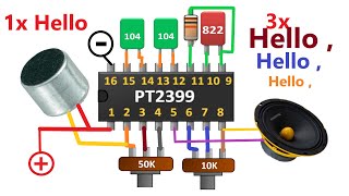 How to Make a Digital Delay Circuit  PT2399 Echo [upl. by Cade]