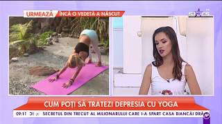 Cum poți să tratezi depresia cu yoga Exercițiile pe care le poți face singură acasă [upl. by Grange732]