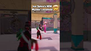 Ice Spices NEW MYTHIC Ice Isle Location 🤯 shorts fortnite [upl. by Eimas]