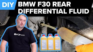 BMW F30 Rear Differential Fluid Replacement DIY 20122018 BMW 328i 335i amp More [upl. by Akaenahs]