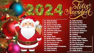 Feliz Navidad 2024 🎄 Música de Navidad en Español 2024 🎄 Las 30 Mejores Exitos Villancicos Navideños [upl. by Hakon]