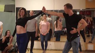 Giedre amp Nerijus Bachata Sensual One Love Bootcamp 2 [upl. by Ahkihs]