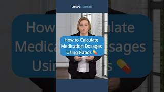 How to Calculate Medication Dosages Using Ratios 💊 [upl. by Staci]