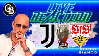 JUVE STOCCARDA  RAFFREDDIAMOLA  LIVE REACTION [upl. by Shishko754]