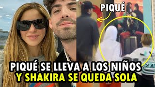 SHAKIRA pasará navidad sola mientras PIQUÉ se va con los niños a España ¿Por qué [upl. by Perrie]