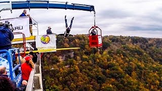 Leap into The New HD  Bridge Day 2014  New River Gorge WV [upl. by Vadim40]