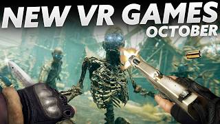 NEW VR GAMES October 2024 Its A HUGE Month for VR [upl. by Enwad]