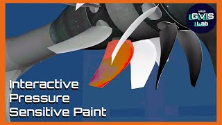 Interactive Pressure Sensitive Paint Visualization [upl. by Mckay]