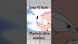 Goku vs Roshi  Ultra instinct [upl. by Arded]