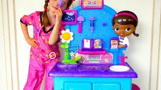 Doc McStuffins Toys Doctor role play for kids Play Toys [upl. by Colver]