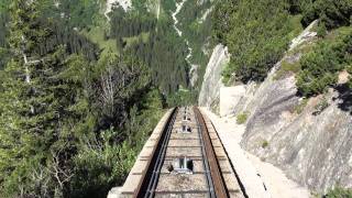 Gelmerbahn decent 720p finished editmpg [upl. by Esinet]