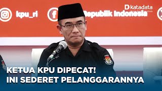 Sebab Ketua KPU Hasyim Asy’ari Resmi Dipecat DKPP [upl. by Nnaihs]