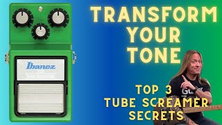 Why the Tube Screamer is a MUSTHAVE Pedal Discover 3 Amazing Reasons [upl. by Ahoufe]