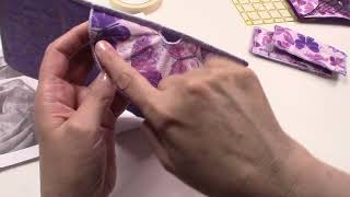 ITH Wallet Pt 6 Hand Sewing Final Assembly [upl. by Yendic]