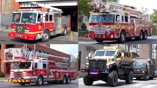 Best of All Time  Fire Trucks Ambulances amp Police Responding Compilation  100K Subs Special [upl. by Aubrey762]