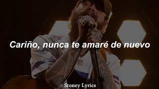 Post Malone  Never Love You Again  Sub Español  Live at ACM Awards 2024 [upl. by Richy]