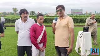 Jockey M Hanif Win by Tahira  Ai news  Tahir Saleem [upl. by Oiramd]