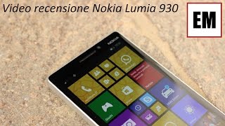 Nokia Lumia 930 recensione ita da EsperienzaMobile [upl. by Plantagenet]