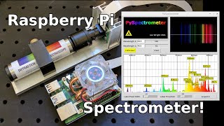 How to build a DIY Raspberry Pi Spectrometer using a Picamera and Spectroscope [upl. by Oir513]