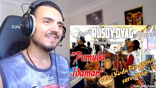 PUSANG RUSDY OYAG PERCUSSION  PEMUDA IDAMAN Reaction [upl. by Zumwalt]