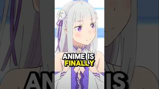 REZERO ANIME IS FINALLY BACK 😍 [upl. by Baumann699]