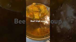 So delicious beef tripe soup [upl. by Burrill]