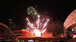 Karaoke Classics Astros Friday Night Fireworks at Minute Maid Park Sep 18 2015 [upl. by Flore]