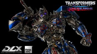 Transformers The Last Knight DLX Nemesis Prime by threezero [upl. by Pressman487]