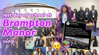 LAST DAY OF SCHOOL VLOG Brampton Manor Sixth Form Edition  precioussXD [upl. by Oicnecserc]