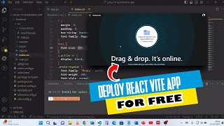 How To Deploy Vite React Project On Netlify FOR FREE [upl. by Nerot]