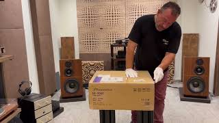 Phasemation EA2000 phono stage unboxing [upl. by Nnairac]