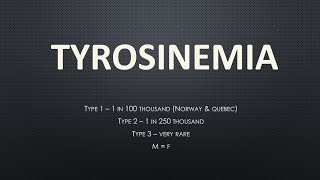 TYROSINEMIA What You Need to Know raredisease geneticdisorder metabolicdisorder liverdisease [upl. by Aminta]