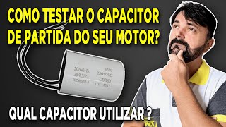 MOTOR SEM FORÃ‡A COMO TROCAR O CAPACITOR DO SEU PORTÃƒO AUTOMÃTICO PASSO A PASSO [upl. by Enrichetta]