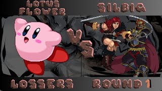 Steelex Perymeter  SilbiG Simón Ganondorf Vs Lotus Flower Kirby  Lossers Round 1 [upl. by Ailad586]