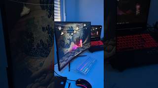 Monitor Concórdia Curvo 27” monitorgamer unboxing setupgamer monitorreviews [upl. by Yllen]