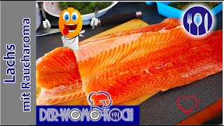 Grill Lachs mit Raucharoma Kochen im Wohnmobil DerWomoKoch [upl. by Dempsey]