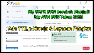 My SAPK BKN berubah Menjadi My ASN BKN Tahun 2023 [upl. by Laspisa]