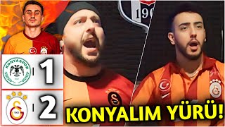 FANATİK GALATASARAYLILAR KONYASPOR MAÇINI İZLERSE  Konyaspor 12 Galatasaray [upl. by Hux]