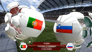 Portugal gegen Slowenien  EM 2016 Qualifikation in Frankreich  Let´s Play Fifa 14  POR 10 [upl. by Puduns224]