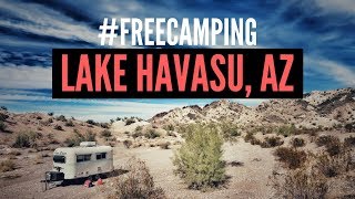 FREE CAMPING in Lake Havasu City Arizona ⛺🏜 Full Time Rv Living Camping Van Life amp Boondocking [upl. by Aehs]