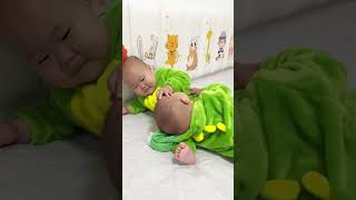 Adorable Twins Use Each Other As Toys funny brotherssmile cute babybrother baby cutebaby [upl. by Utham]