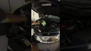 Engine Bay Clean carwashservice autodetailing detailingyoutubeshortsvideo wash cleansupra [upl. by Langelo14]