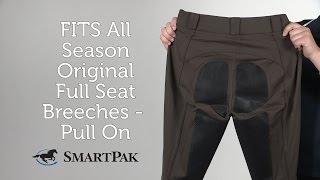 FITS All Season Original Full Seat Breeches  Pull On Review [upl. by Ruperto]